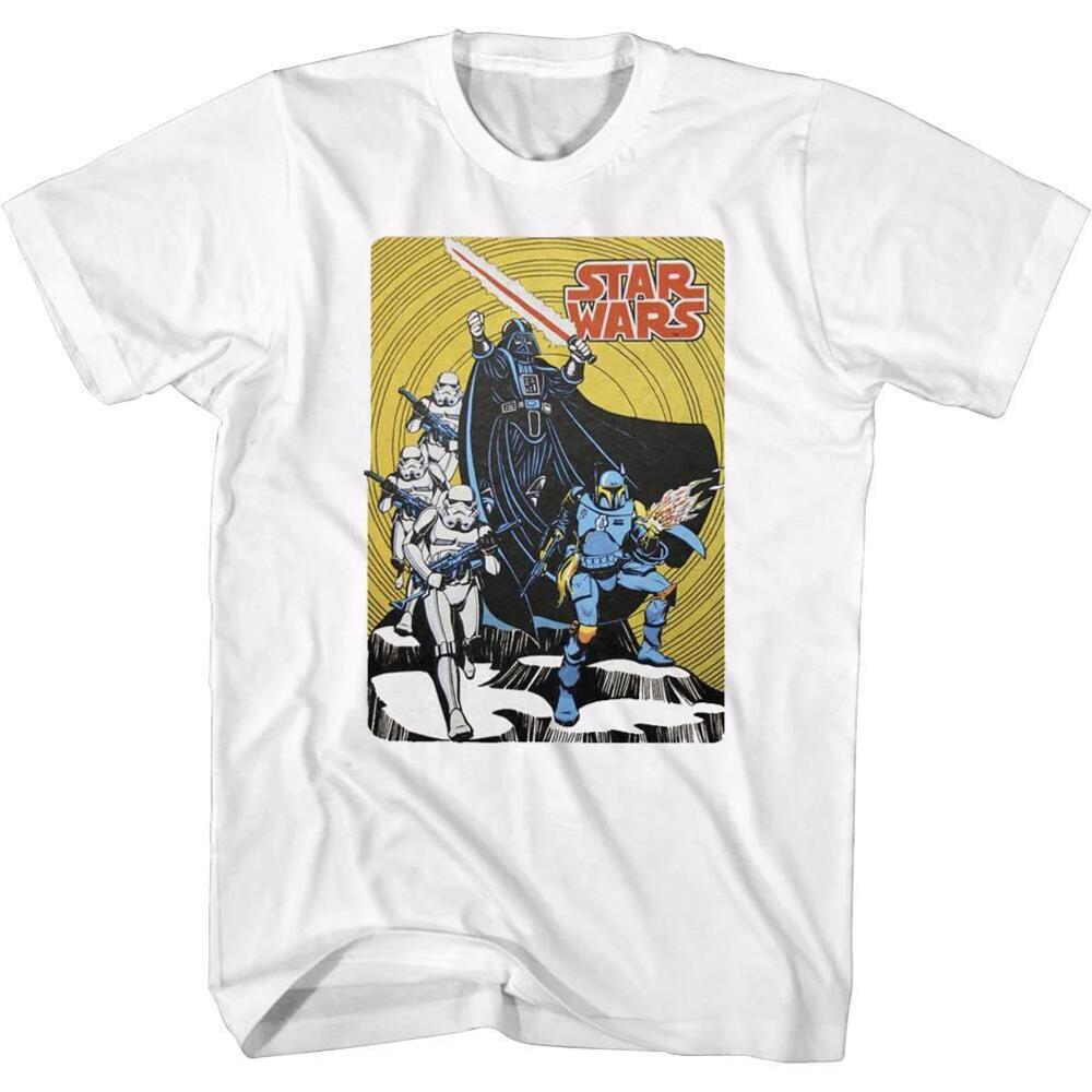 Retro Galactic Empire Comic Book Star Wars Tshirt